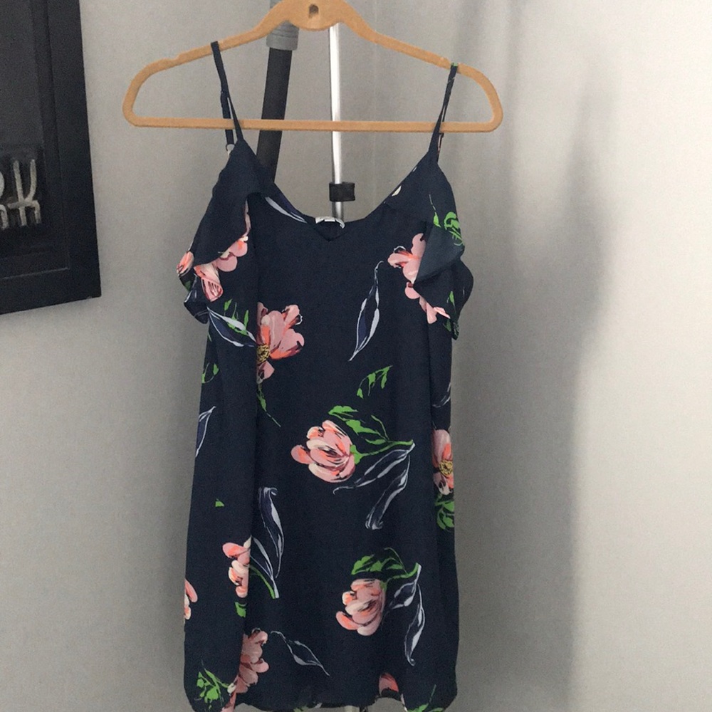 Blue Floral Spring/Summer Dress